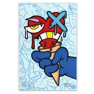 Aleandro Roncarà - Freeze Love - 20x30 cm