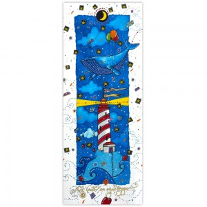 Andrea Agostini - Nel vento un sogno leggero - 20x50 cm 