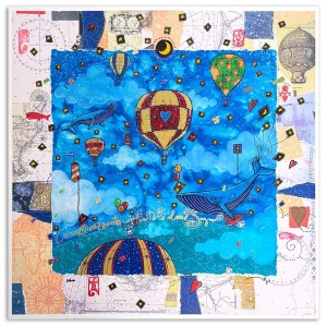 Andrea Agostini - Infinito è il mio sogno - 70x70  cm 
