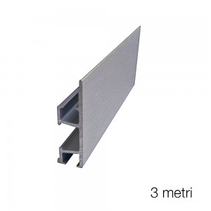 Binario Alluminio Pro 3 metri