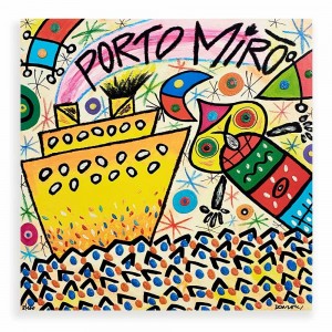 Bruno Donzelli - Porto Mirò - 40x40 cm