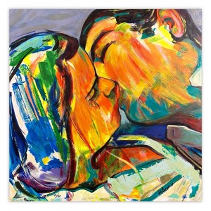 Claudio Malacarne - Bacio - 50x50 cm