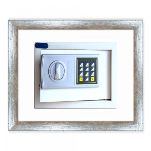 Cornice Nascondi Cassaforte Argento rigato-40x50 cm