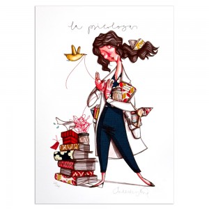 Federica Porro - La psicologa - 42x29,5 cm