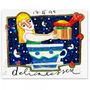 Francesco Musante - Delicatessen - 8x10 cm bianco