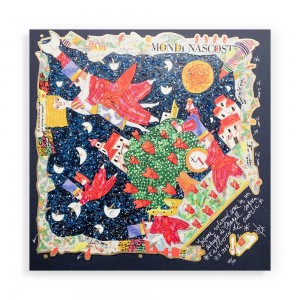 Francesco Musante - Insieme voleremo come in un dipinto di Chagall ... 35x35 cm 