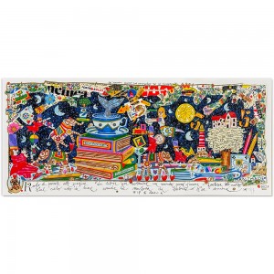 Francesco Musante - Rubo le parole - 35x80 cm - bianco