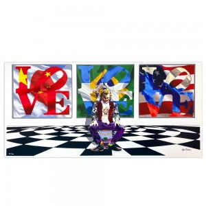 Gianni Moramarco Love in the world 59,5x119 cm