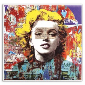 Giuliano Grittini - Marilyn 8 - 91x91 cm