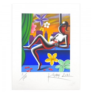 Mark Kostabi - Enigma of love - 35x45 cm