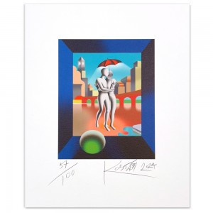 Mark Kostabi - Forever again - 42x51 cm