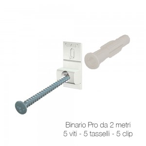 Set da montaggio binario pro 2m