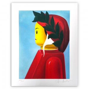 Stefano Bolcato Dante Alighieri 30x37 cm 