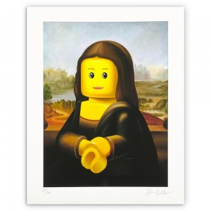 Stefano Bolcato La gioconda 40x50 cm 