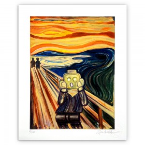 Stefano Bolcato L'URLO 30x37 cm 
