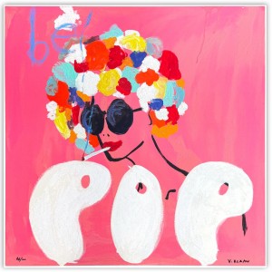 Vinncent Alran - Be Pop - 80x80 cm