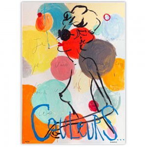Vincent Alran - Couleurs - 73x100 cm