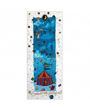 Andrea Agostini - Lo spettacolo della gioia infinita - 20x50 cm 