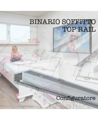 Configuratore Binario Top rail soffitto 