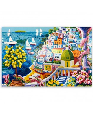 Athos Faccincani - La pianta di Limone a Positano - 40x60cm