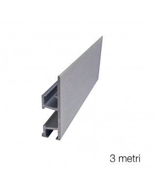 Binario Alluminio Pro 3 metri