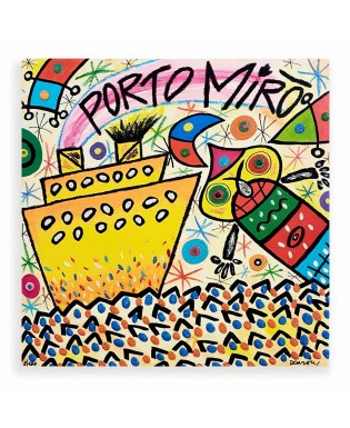 Bruno Donzelli - Porto Mirò - 40x40 cm