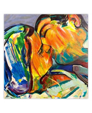 Claudio Malacarne - Bacio - 50x50 cm