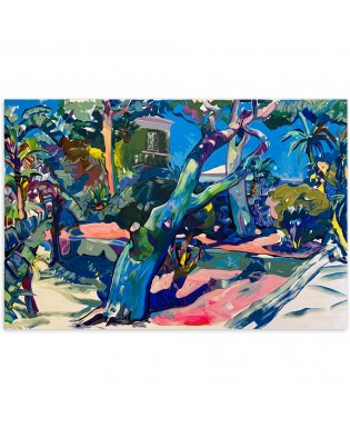 Claudio Malacarne - Giardino del Sud - 100x150 cm