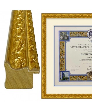 Cornice oro Accademia