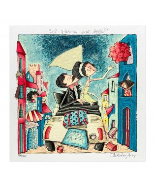 Federica Porro - Il Giorno più Bello - 37,5x37,5 cm