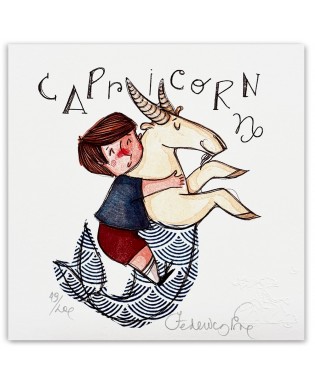 Federica Porro-Capricorno (lui)- 20x20 cm