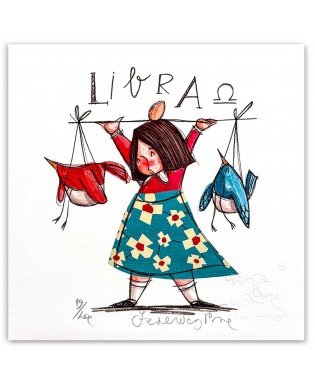 Federica Porro-Bilancia (lei)- 20x20 cm