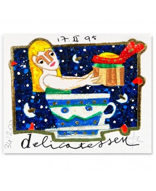 Francesco Musante - Delicatessen - 8x10 cm bianco