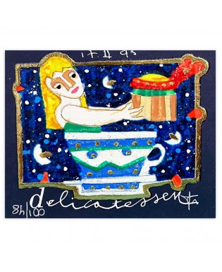 Francesco Musante - Delicatessen - 8x10 cm nero