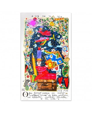 Francesco Musante - Ogni giorno inzia - 20x35 cm - bianco