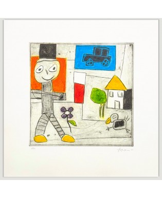 Gianfranco Asveri - Abracadabra 3 - 60x60 cm