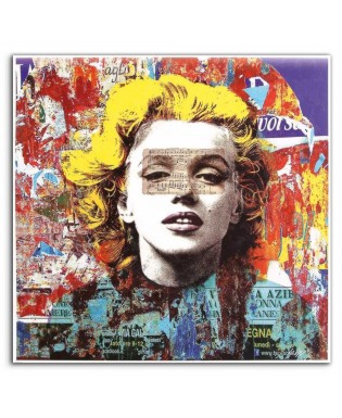 Giuliano Grittini - Marilyn 8 - 91x91 cm