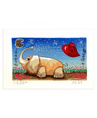 Leo Nisi - Forza e coraggio - 10x15 cm