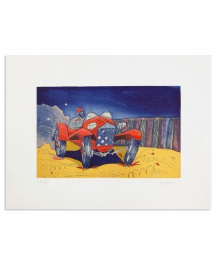 Luca Giovagnoli - Car - 50x70 cm 