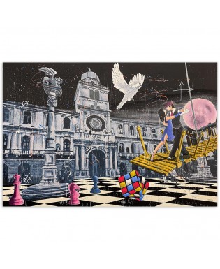 Mauro paparella - Scenes from a dream n. 102 - 80x120 cm