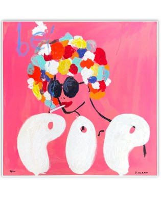 Vinncent Alran - Be Pop - 80x80 cm