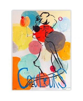 Vincent Alran - Couleurs - 73x100 cm