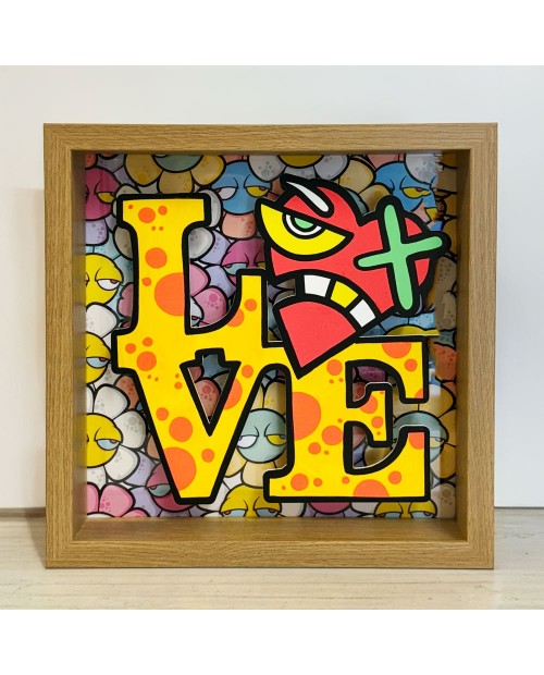 Aleandro Roncarà - Love in a box - 25x25 cm