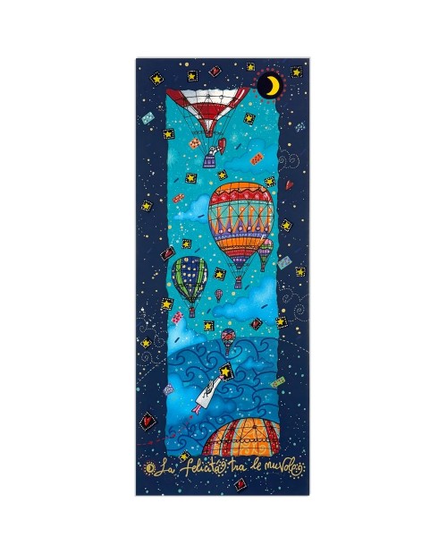 Andrea Agostini - La felicità tra le nuvole - 20x50 cm 