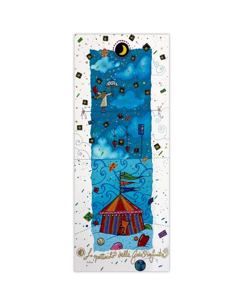 Andrea Agostini - Lo spettacolo della gioia infinita - 20x50 cm 