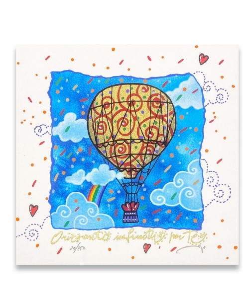 Andrea Agostini - Orizzonti infiniti per te - 16x16 cm