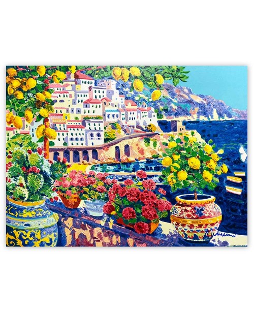 Athos Faccincani - Limoni e profumi di Amalfi - 60x80 cm
