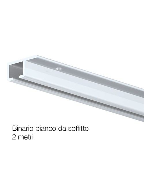 Binario Bianco da soffitto 2m