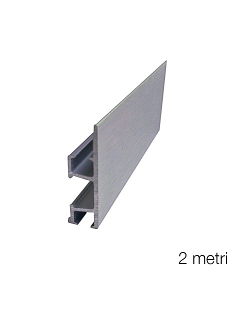 Binario Alluminio Pro 2 metri