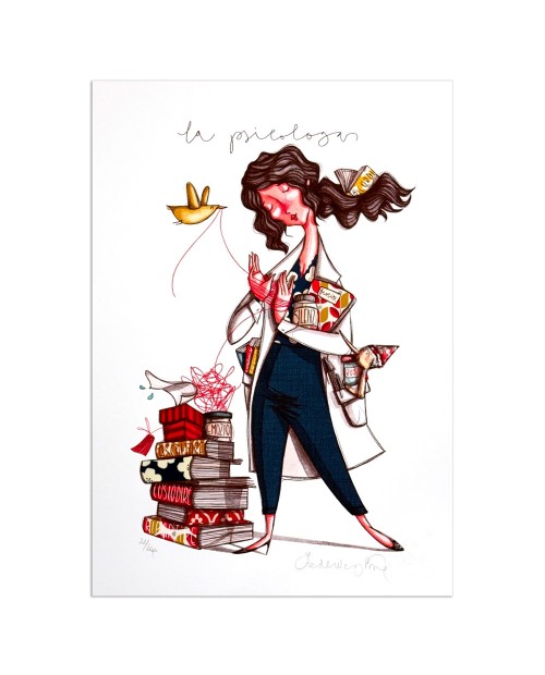 Federica Porro - La psicologa - 42x29,5 cm